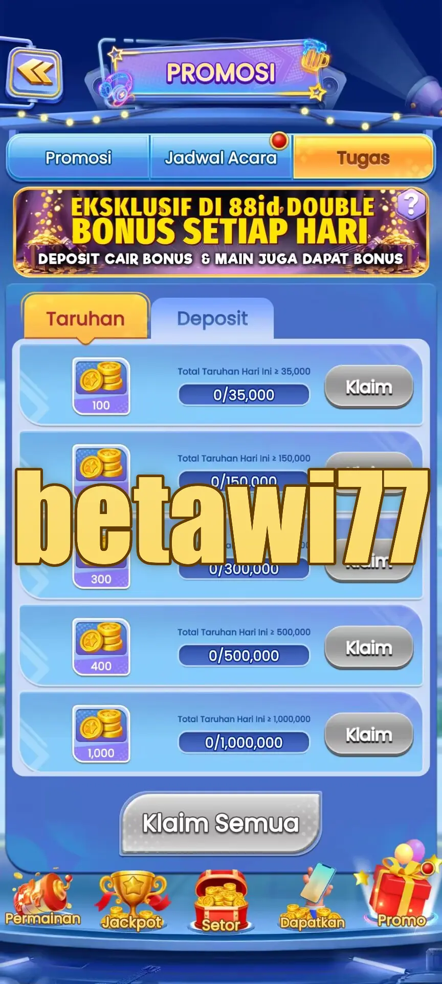 betawi77 Masuk